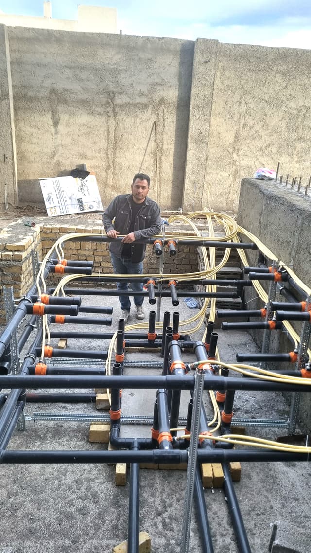 جکوزی پروژه ویلایی