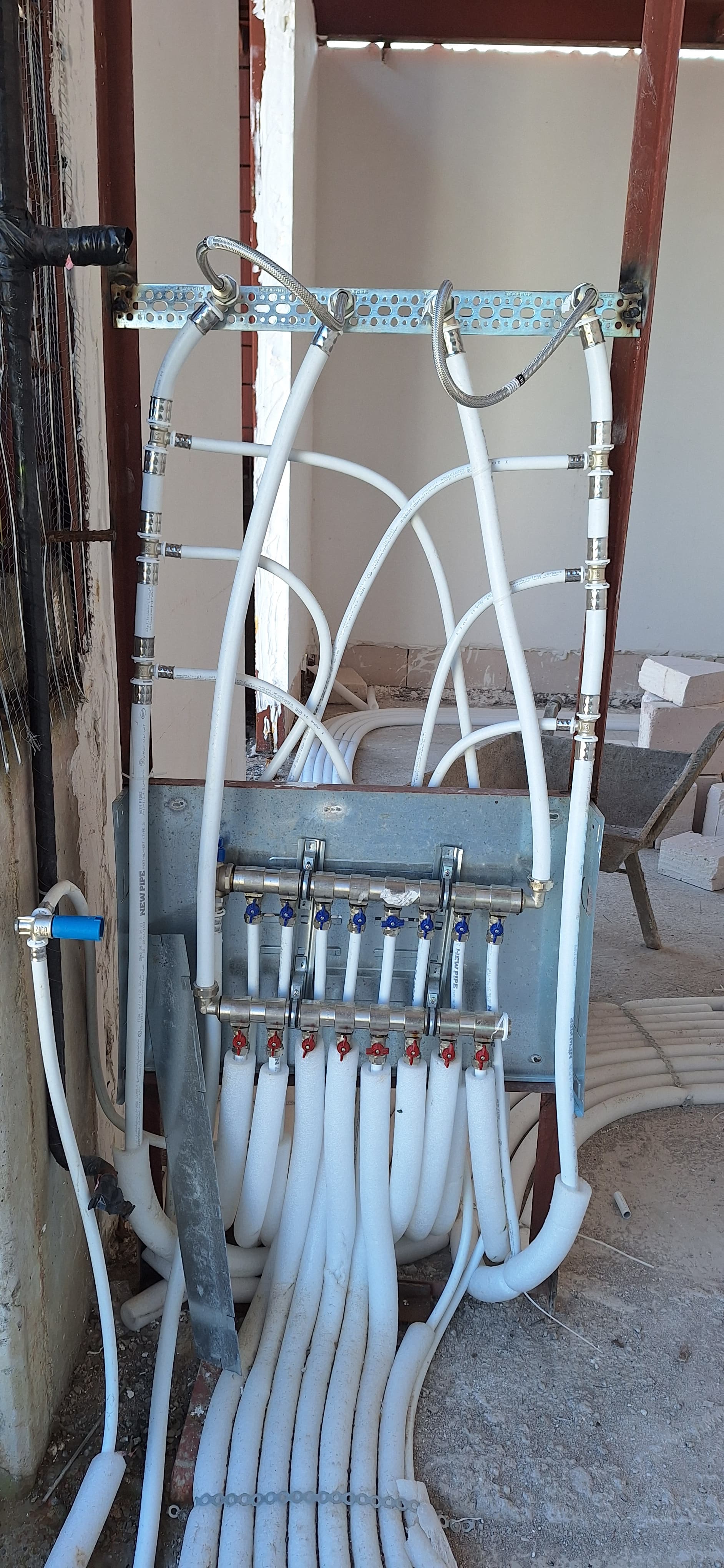 لوله کشی فاضلاب و آب مصرفی